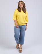 ELM Mazie Vee Neck Top