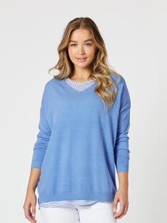 Threadz Isabella Knit with Stripe Cami-style-MCRAES