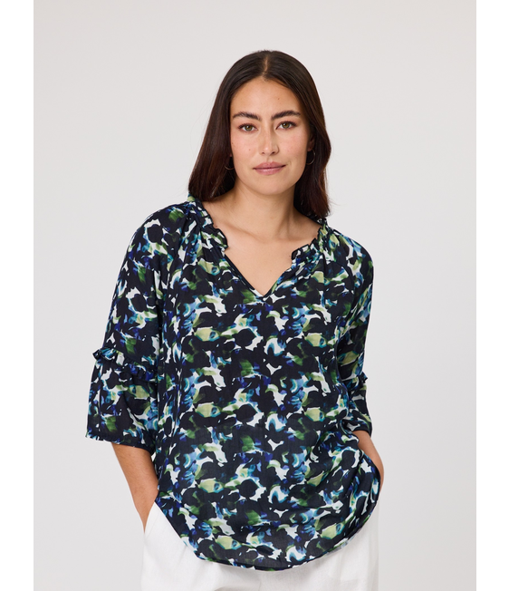 DUO Bloom Frill Top