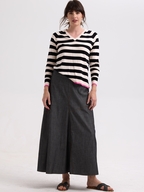 Zaket & Plover Essential Stripe V Jumper