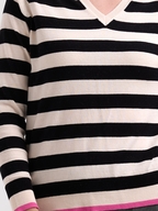Zaket & Plover Essential Stripe V Jumper