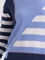 Zaket & Plover Hand Work Intarsia Jumper