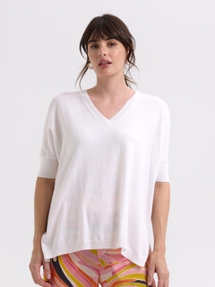 Zaket & Plover Pointelle Shoulder Top-style-MCRAES