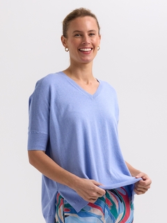 Zaket & Plover Pointelle Shoulder Top-style-MCRAES