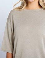 Stella + Gemma Aretha Shimmer Knit Top