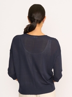 Oh Three Contrast Knit Jumper