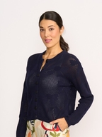 Foil Bunch of Bows Cardigan 