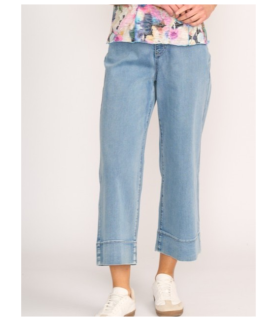 Memo Jean Queen Crop