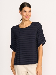 Preen Scoop Ruffle Sleeve Top-style-MCRAES