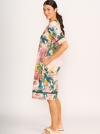 Foil Wave Along Dress