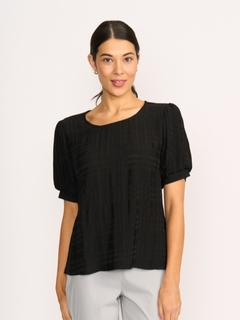 Oh Three Volume Hem Scoop Hem Top-style-MCRAES