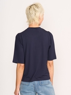 Memo Combo Elbow Sleeve Top