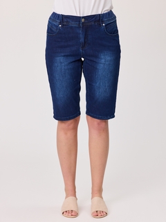 Classified Long Knit Denim Short-style-MCRAES