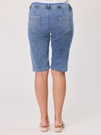 Classified Long Knit Denim Short