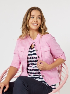 Threadz Maggie Denim Jacket-style-MCRAES