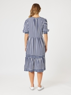 Threadz Harelequin Stripe Tie  Dress