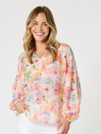 Gordon Smith Spring Floral Top