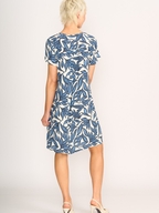 Foil Swing Back Dress