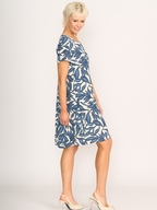 Foil Swing Back Dress