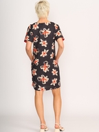 Preen Linen Contrast Facing Shift Dress