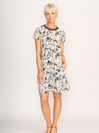 Foil A Line Dress