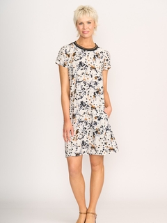 Foil A Line Dress-style-MCRAES