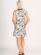 Foil A Line Dress