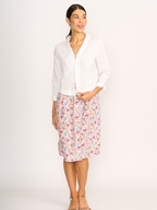 Foil Linen Gather Together Jacket