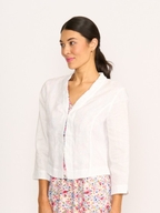 Foil Linen Gather Together Jacket