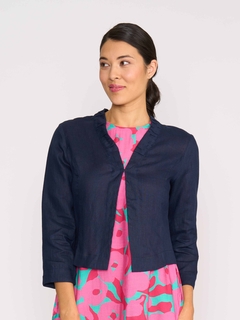 Foil Linen Gather Together Jacket-style-MCRAES