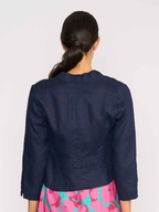 Foil Linen Gather Together Jacket