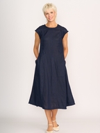 Foil Linen Festival Event Dress