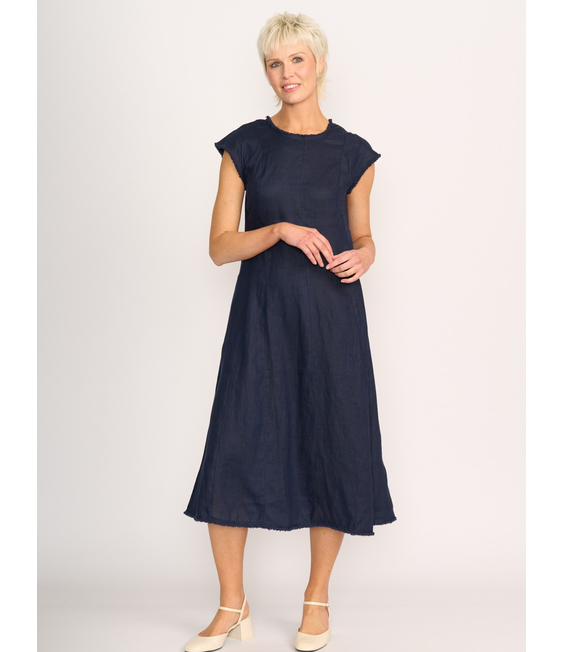 Foil Linen Festival Event Dress