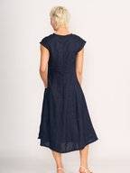 Foil Linen Festival Event Dress