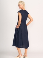 Foil Linen Festival Event Dress