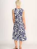 Foil Linen Generosity Dress