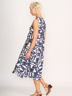 Foil Linen Generosity Dress