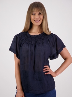 Briarwood Sally Ramie Top-style-MCRAES