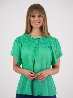 Briarwood Sally Ramie Top-style-MCRAES