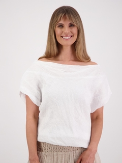 Briarwood Shelby Linen Top-style-MCRAES