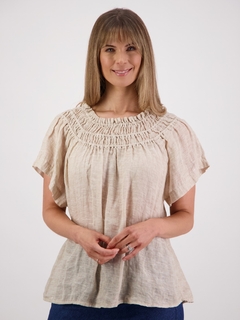 Briarwood Shelley Linen Top-style-MCRAES