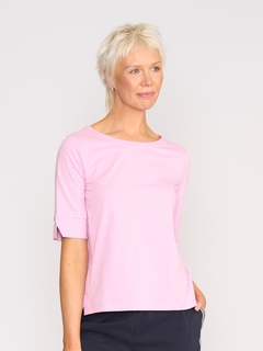 Esplanade Wide Neck Elbow Sleeve Tee-style-MCRAES