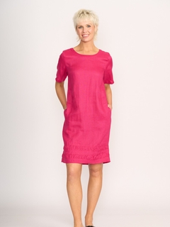 Foil Linen Crowd Pleaser Dress-style-MCRAES