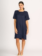 Foil Linen Crowd Pleaser Dress