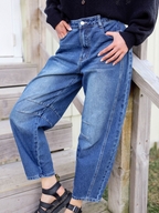Mi Moso Barrell Leg Jean