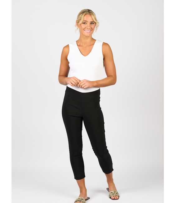 Vassalli Skinny Leg 7/8 Length Pull On Pant