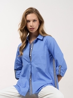 Madly Sweetly Mixed Media Shirt