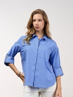 Madly Sweetly Mixed Media Shirt