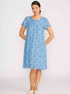 Oh Three Short Sleeve A Line Dress-style-MCRAES