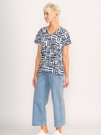 Foil Sew Cute Linen Top